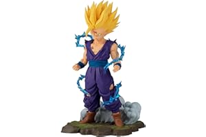 Banpresto Figurine d'action Gohan SS2 Dragon Ball Z History Box Vol.10 Multicolore BP88897P 12 cm