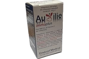 ENVICON MEDICAL Integratore Immunomodulante Auxilie® Immuplus 30 Compresse Deglutibili