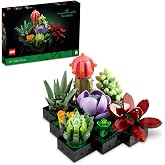 LEGO Botanicals Sukulentler 10309 &ndash; Yetişkinler i&ccedil;in 9 Farklı Bitki ve Saksı İ&ccedil;eren Dekoratif Yaratıcı Yapay &Ccedil;i&ccedil;ek Modeli Yap