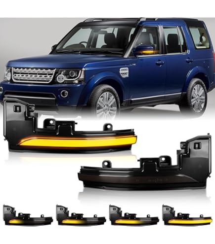 Indicatori Dinamici LED Per Land Rover Discovery 3/4, Freelander 2, Range Rover Sport - Ricambio XFC500040 - Foto 4