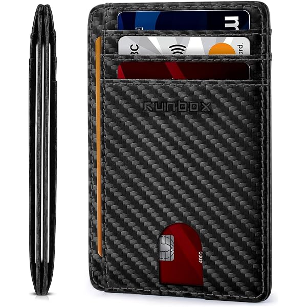Buy XZVXZV Slim Minimalist Wallet for Men,Front Pocket Wallet RFID