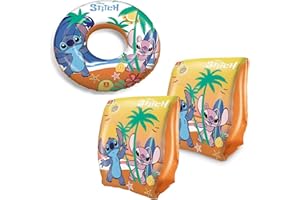 ICE TOYS Ensemble brassards et bouée pour enfants, mer, été, piscine