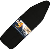 Savuk Beylini Ironing Board Cover Cloth, Felt, Sponge, Elastic Fireproof Adjustable 50x150 cm Black, Savuk, Blue, Ge