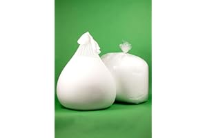 EcoBeanz Bean Bag Polystyrene Beads for Refill and Filling Premium Quality (2 Cubic Feet)