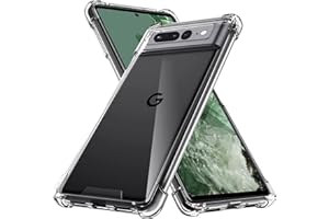 AMPLE Google Pixel 8 Pro Hülle, Pixel 8 Pro Hülle, Google Pixel 8 Pro Cover, [Erhöhte Ecke] [Slim Dünn] [Stoßfest] Flexible TPU Gel Gummi Weiche Silikon Schutzhülle für Google Pixel 8 Pro (transparent)