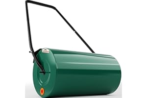 Gardebruk® Rodillo para Césped Ancho 60cm Ø32cm Aplanador Volumen 50L Ergonómico Alisar Terrenos