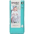 Bambo Nature Premium Eco Nappy Pull-Up Pants, Maxi Size 4 (15-26lbs/7-12kg) Tall Pack of 40