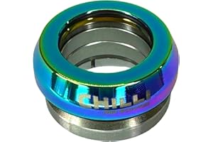 F26 Chilli Pro Stunt-Scooter I BMX Standard I Tall para Reaper IHC Spider I Full Intergrated 1-1/8 pulgadas Juego de dirección I Pedal Roller I Auriculares I Rodamientos