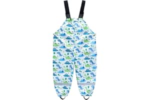 MGSFGLK Pantaloni Impermeabili Bambini Traspirante All'aperto Pantaloni Antipioggia Bambino Antipioggia Ragazzi Ragazze Pantaloni da Pioggia Bimba Bimbo Unisex Bambina Salopette Antivento Fango Sportivo
