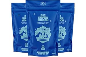 NOTORIOUS NOOCH CO Notorious Nooch - Nutritional Yeast Flakes - Super Nooch B12 Seasoning - Pack of 3