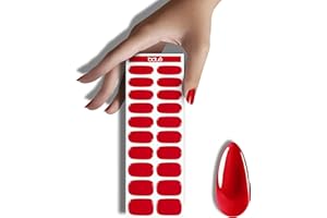 ‎BOTÉ BOTÉ® 20x Nagelfolie UV härtend - Dermatest "sehr gut" - all-in-1 UV Gel Strips - haftfeste UV Nagelfolien selbstklebend - Set aus 20 UV Gel Streifen - UV Nagelfolie selbstklebend - UV Gelfolien