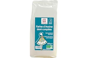 Celnat - Farine d'Avoine - Sans Gluten - Ab - Cuisine Patisserie - 500 G