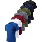 Cimic 1, 3, 5 or 7 Pieces Men's Functional Running Sports T-Shirt | Breathable and quick-drying fabric, suitable for gym, hik