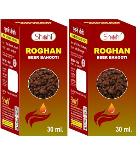 Lot De 3 Flacons Hamdard Rogan Beer Bahuti Bahooti 10 Ml - Huile Ayurvédique Pour La Santé Masculine - Neuf