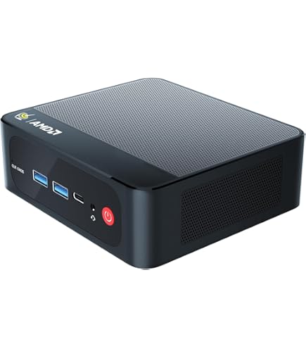 Beelink GTR4 AMD Ryzen 9 4900H; Mini PC 32GB DDR4 RAM 500GB