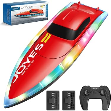 Bateau Télécommandé Rapide Pour Enfants - Basculement Sur Plage, Moteur Efficace - Jouet Eau Garçon Fille - Cadeau Piscine, étang - 5