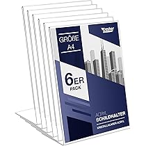 Loywe Infoständer DIN A3 - Höhenverstellbarer Plakatständer Mit Schwenkbarer Halterung