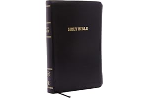KJV Holy Bible: Personal Size Giant Print with 43,000 Cross References, Black Leather-Look, Red Letter, Comfort Print: King James Version: Holy Bible, King James Version