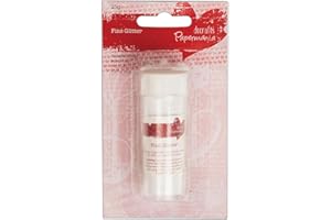 Papermania Fine Glitter 25g White, DIY Paper Craft, Slime Making, Scrapbooking Supplies, For Adult And Kids Craft Set Kit