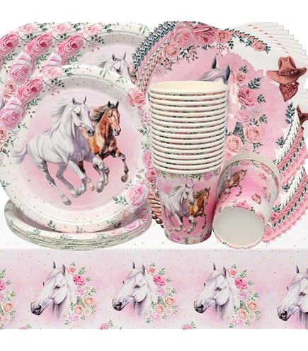 EUPSIIU 10 Pièces Ballon Cheval Cheval D'aluminium Ballons Gonflable Ballon pour décoration sur le thème des animaux, fêtes d'anniversaire, fêtes de famille, fête de cowboy Mariage (10pcs