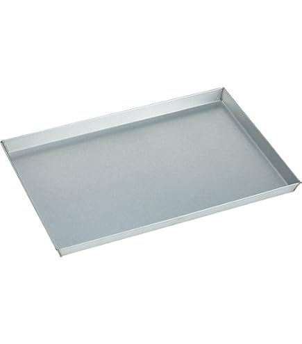Teglia Per Pizza In Alluminio 50x30 Cm - Professionale Per Focacce E Pasticceria, Made In Italy - Foto 2