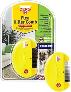 Zero In Peigne Electrique Anti Puces Pour Chiens Et Chats Amazon Fr Animalerie