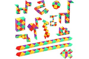 LWMTT 15 pezzi di serpente magico, regalini di compleanno per bambini, mini cubetti di serpente, piccoli regali per bambini, giocattoli Give Aways, regalo di compleanno per bambini, regalo di compleanno per