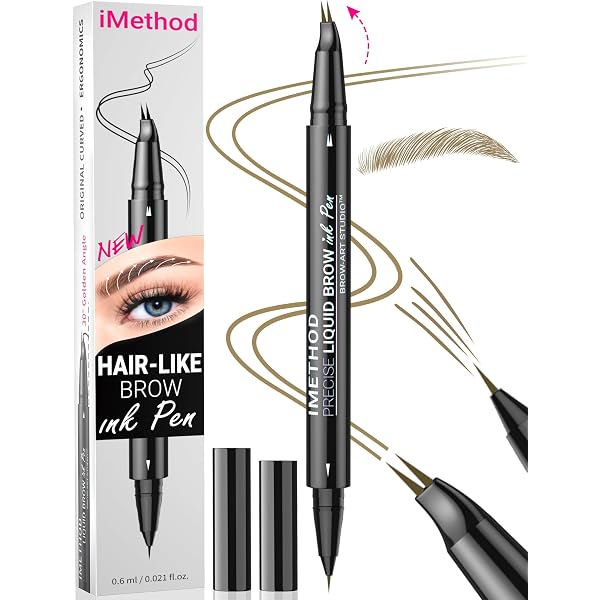 Wasserdichter 3D Augenbrauenstift – Mit 4 Gabelspitzen Für Microblading-Effekt, Für Anfänger Und Profis