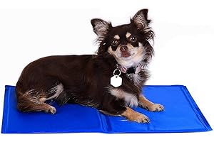 LIONTO dibea Mata chłodząca dla zwierząt domowych mata chłodząca dla psów (M) 90 x 50 cm