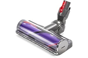 Bafiwu Cepillo Eléctrico Compatible con Dyson V7 V8 V10 V11 V15 Aspiradoras, Repuestos Dyson Accesorios, Cabezal de Recambio Cepillo para Suelos para Alfombras y Suelos Duros