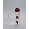 STRONG BONG Terp Slurper Quartz Banger Kit | with Terp Pearl,Capsule and Cap| Size: 14.4mm Male | Dab tool | Smoking Dab Accessory