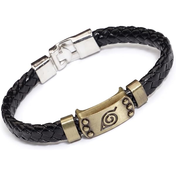 Bracelet en Simili Cuir Tressé Charm Plume - 12 modèles disponibles