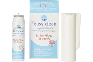 ‎MAXXICLEAN WORLD maxxiclean world – easy clean Feuchttuchschaum Starter Set – Popo Schaum für Toilettenpapier - Alternative für Feuchttücher – Ersatz für feuchtes Toilettenpapier – Dispenser und 100ml Dose