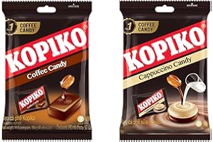 ‎OG ASIA KOPIKO Kaffee Bonbons – Cappuccino + Kaffee – 2er Set – Intensiver Kaffeegeschmack für unterwegs – OG ASIA – 2x 175g