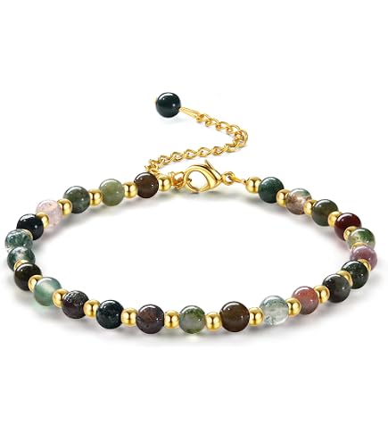 Cubahop Braccialetto Colorato Multistrato | Turchese E Bianco Con Nappe | Gioielli Elastici Fatti A Mano Per Donne E Ragazze