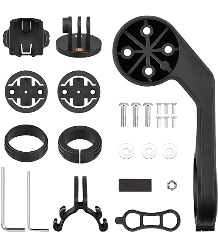 Support Lampe Vélo Bontrager Ion Pro - Fixation Guidon Facile, Noire