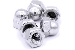 SINGULARITY SUPPLIES M10 (10mm) Dome Cap Nut - Stainless Steel (A2) (Pack of 6)