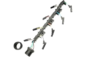 PANTHEM Juego de conducto, bomba, boquilla, arnés de cables, boquilla de inyección, 03G971033L, reemplazo para V-W 2.0 TDI