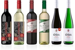‎LANGGUTH ERBEN Langguth Erben"Lieblich/ Süßer Weingenuss" Probierpaket (6 x 0.75 l) 6 Flaschen Wein, Weintasting - Rotwein, Weißwein