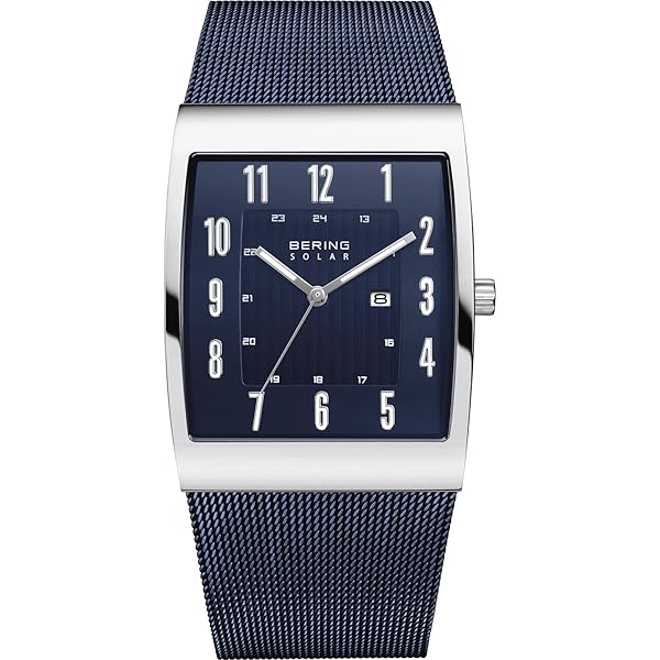 BERING herenhorloge quartz uurwerk - Titanium collectie met titanium en saffierglas 11539-879