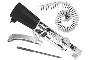 Sunydog Automatic Chain Nail Gun Adapter Power Drill Attachment with Screws Woodworking Tool Auto Feed Screwdriver Tape Chain Nail Adapter for Nail Gun Electric Drill