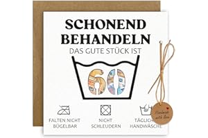 BOYATONG Geldgeschenke Geburtstag 60 mit Umschlägen, Geldgeschenke Verpackung Geburtstagskarte 60, Lustig Geschenke zum 60 Geburtstag Frau Mann, Schonend Behandeln Geschenk 60 Geburtstag Mann Frau