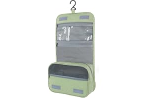 AiQInu Beauty Case da Viaggio, Borsa da toilette da viaggio per Donna Uomo,impermeabile Beauty Case con Gancio per Appendere per Organizzare Oggetti Personali Accessori