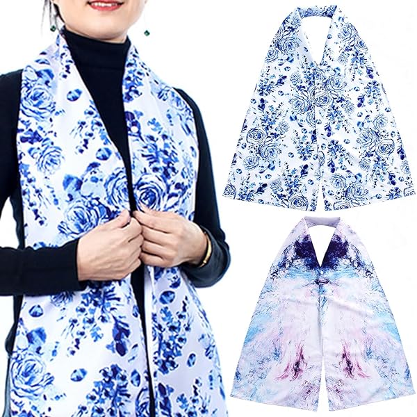 Care Designs Protezione Per Abbigliamento Adulti In Stile Pashmina – Bavaglino Elegante E Assorbente, Riutilizzabile, Con Chiusura A Strappo
