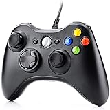 Zexrow Xbox 360 Wired Controller,Game Controller USB Wired PC Joystick Gamepad for Xbox 360,Improved Ergonomic Design Control