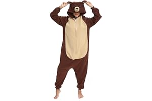 BGOKTA Pigiama Animali Donna Cosplay Costumi Adulto Interi Pigiama Festival del Partito 11111111