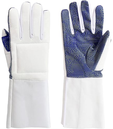 Professionelle Fechthandschuhe Mit Rutschfester Handfläche - Handschutz Für Florett, Degen Und Säbel