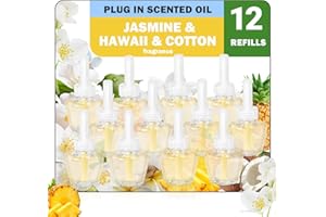 ‎SCENTORINI SCENTORINI Duftölflakon, Raumduft Lufterfrischer, 12 x 19 ML, Raum Duftöl, Misch Duft, Duftflakons Nachfüller Geeignet für Air Wick und Glade Duftstecker