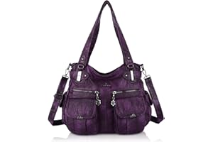 Angel Kiss Tasche Damen Handtasche weiches Taschen Schultertasche Henkeltaschen Umhängetaschen Tragetasche Tote Shopper Groß Hobo Tasche Viele Fächer tolle tasche für Frauen