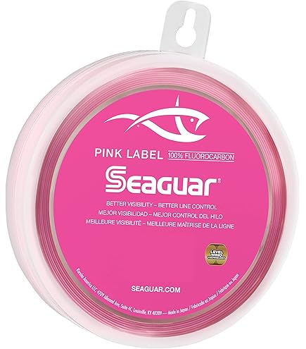 Seaguar Gold Label 12GL25 - Sedal De Pesca 100% Fluorocarbono DSF, 12 Libras, 25 Yardas De Resistencia A La Rotura/Longitud